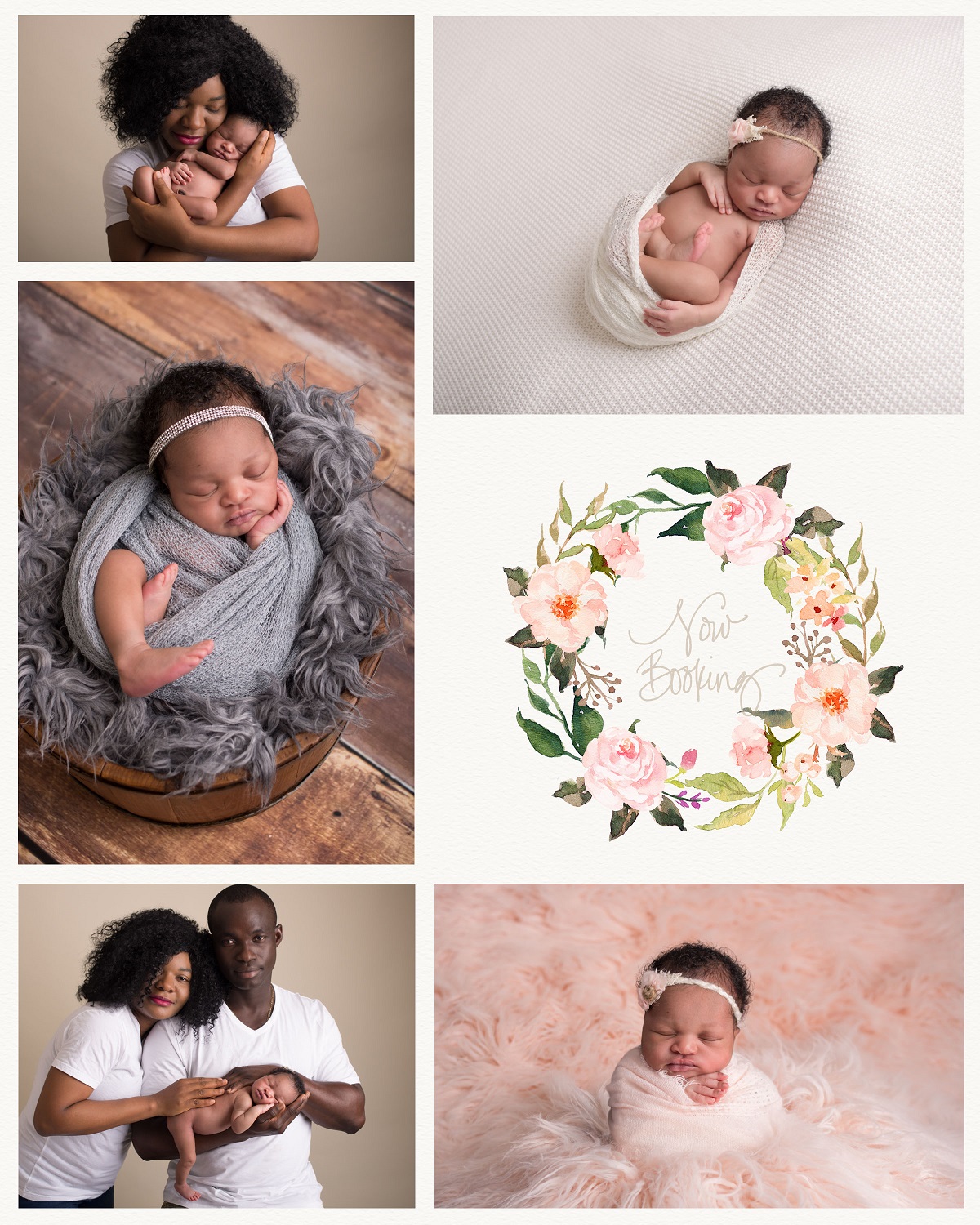 newborn studio session